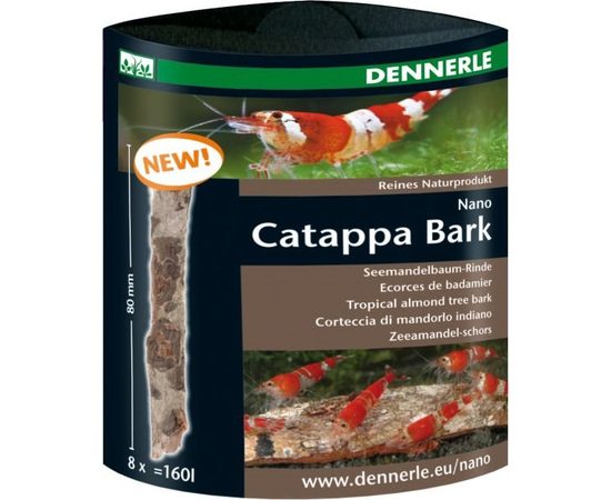 Кора тропического миндального дерева Dennerle Nano Catappa Barks, 8 шт.