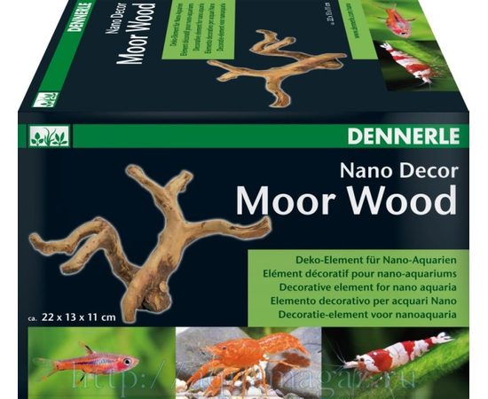 Декоративный элемент для нано-аквариумов Dennerle Nano Decor Moor Wood