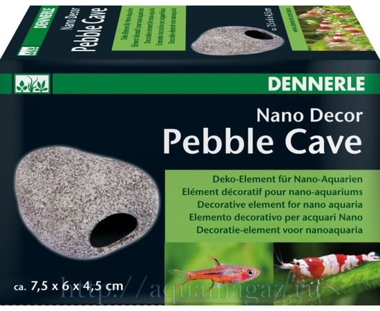 Декоративный элемент для нано-аквариумов Dennerle Nano Decor Pebble Cave