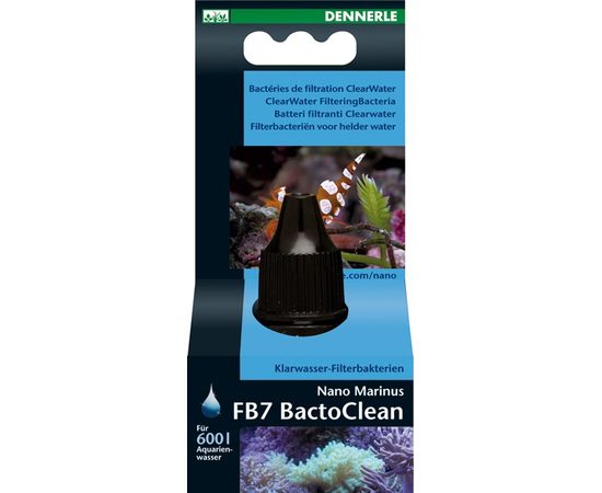 Очищающие воду фильтрующие бактерии Dennerle Nano Marinus BactoClean, 15 мл