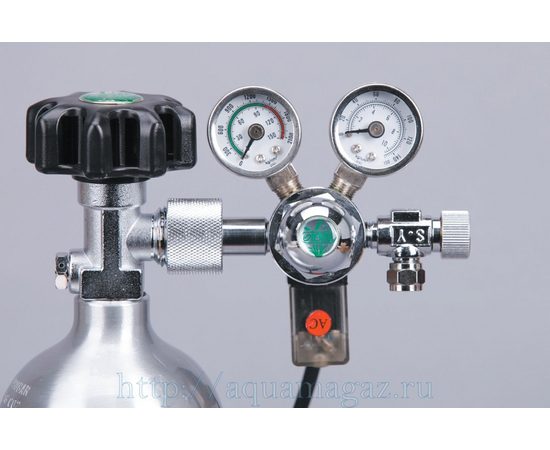 Редуктор СО2 фронтальный с электромагнитным клапаном.