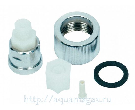 Хромированная присоединительная гайка для установки Dennerle Osmose Compact 130