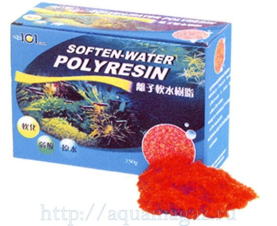 Наполнитель SOFTEN-WATER POLYRESIN ионнообменная смола 350гр