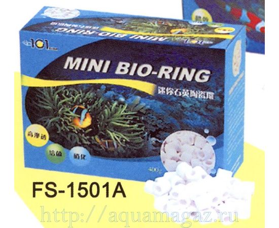 Наполнитель керамический биологической очистки MINI BIO-RING 400гр