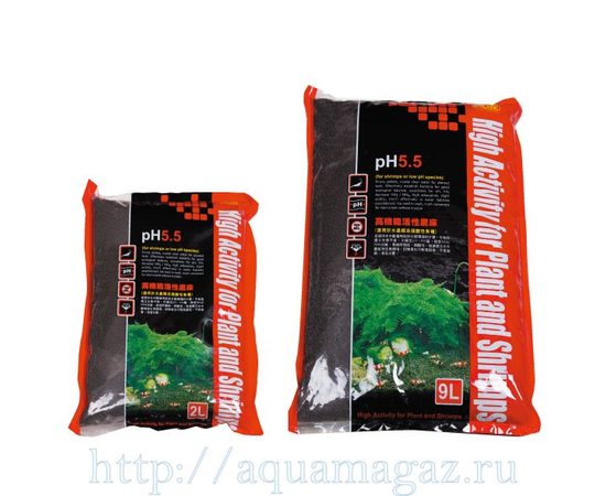 Субстрат для креветок, pH 5,5, 1-3мм, 2л (S) Субстрат для креветок, pH 5,5, 1-3мм, 2л (S)