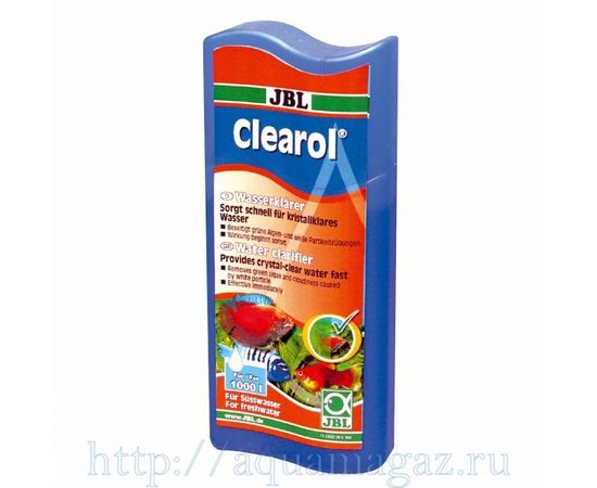 Препарат для устранения помутнений воды JBL Clearol, 500 мл