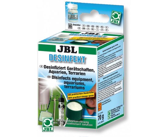 Средство для дезинфекции аквариумов и террариумов, аквариумных и террариумных принадлежностей JBL Desinfekt