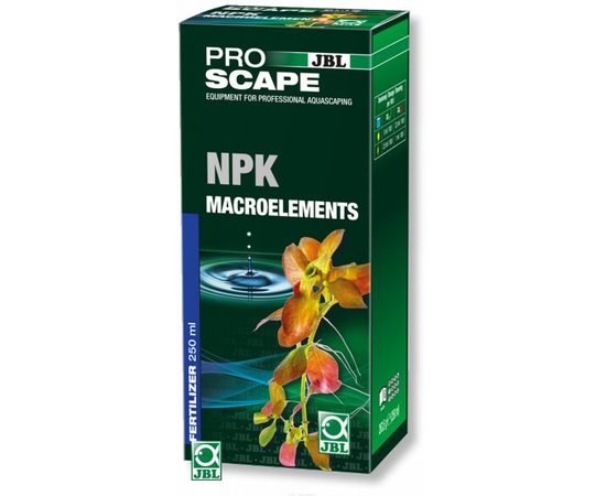 Азотно-фосфорно-калийное удобрение для растений JBL ProScape NPK Macroelements, 250 мл