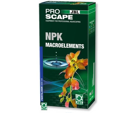 Азотно-фосфорно-калийное удобрение для растений JBL ProScape NPK Macroelements, 500 мл