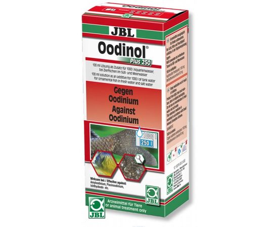 Препарат против оодиноза 100 мл на 2000 л воды JBL Oodinol Plus 250, 100 мл