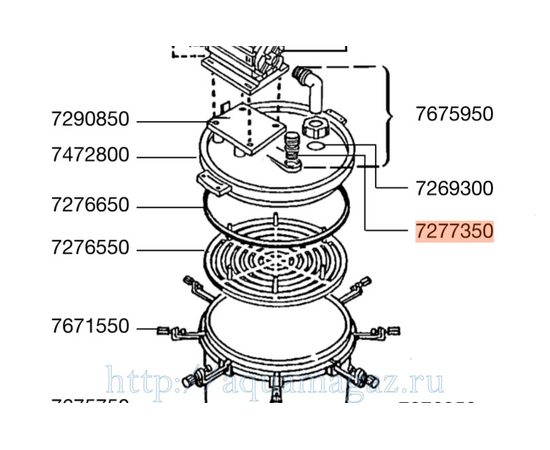 Прокладка для фильтра EHEIM 2260