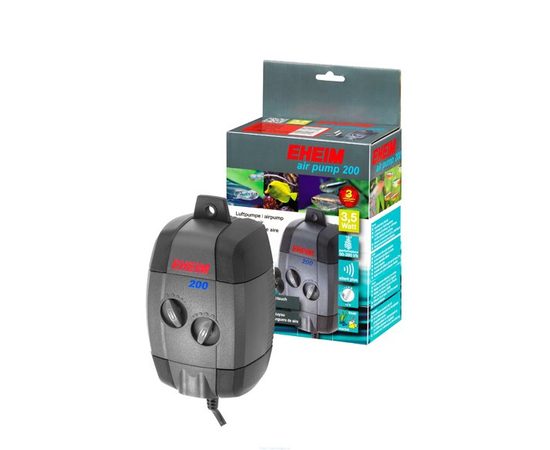 Компрессор AIR PUMP 200 (200л.ч) (двухканальный с трубкой и распылителем)