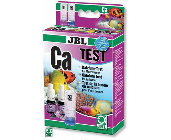 Тест для определения содержания кальция в пресной и морской воде на 80 измерений JBL Calcium Test Set Ca Тест для определения содержания кальция в пресной и морской воде на 80 измерений JBL Calcium Test Set Ca