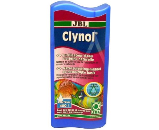Препарат для очистки воды на натуральной основе JBL Clynol, 100 мл