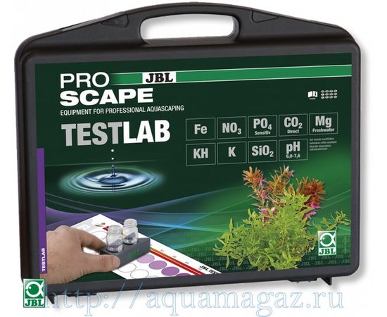 Профессиональная лаборатория для анализа воды в растительных аквариумах JBL Testlab ProScape