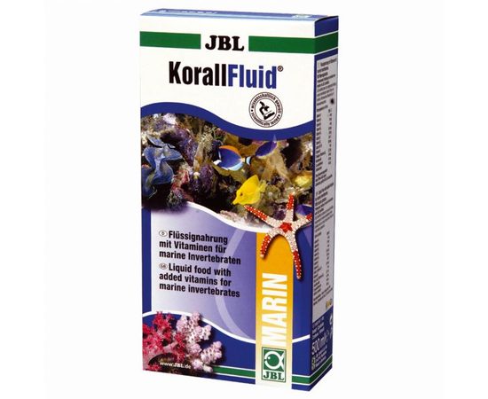 Жидкий планктон для беспозвоночных и мальков JBL KorallFluid, 500 мл 500 г