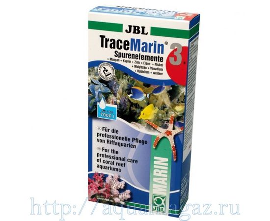 Комплекс, содержащий 16 микроэлементов для морского аквариума JBL TraceMarin 3, 500 мл Комплекс, содержащий 16 микроэлементов для морского аквариума JBL TraceMarin 3, 500 мл