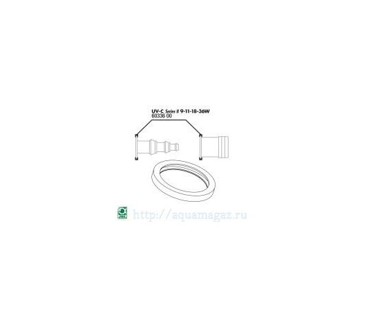 Прокладка кварцевого кожуха для UV-C стерилизаторов JBL O-ring for 9-36W connection