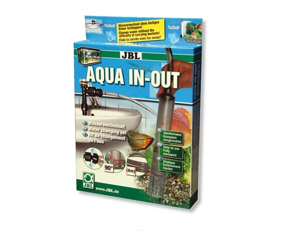 Система для эффективной подмены воды при обслуживании аквариума, новая модификация JBL Aqua In-Out
