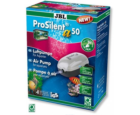 Сверхтихий компрессор 50 л/ч для аквариумов 10-50 литров JBL ProSilent a50
