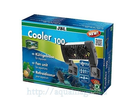 Вентилятор для охлаждения воды в аквариумах 60-100 л JBL Cooler 100
