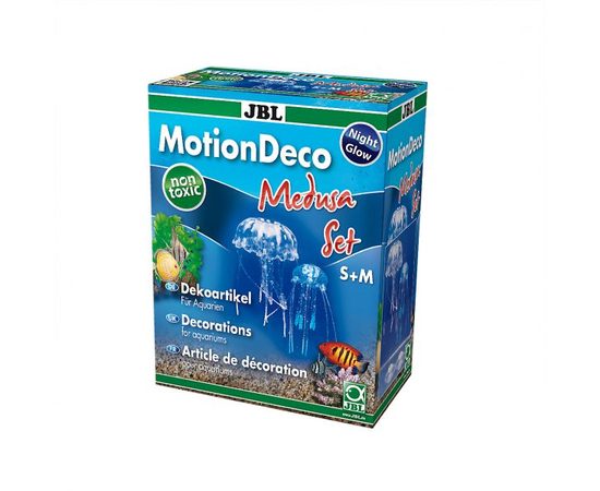 Движущаяся в потоке воды декорация для аквариума Две медузы JBL MotionDeco Medusa Set