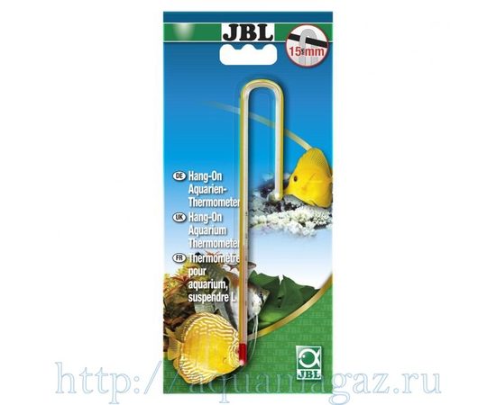 Навесной термометр для аквариумов с толщиной стекла до 10 мм JBL Hang-on Aquarien-Thermometer M