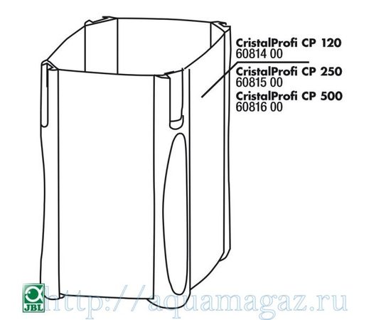 Запасные части для фильтров CristalProfi JBL Spare parts for CristalProfi