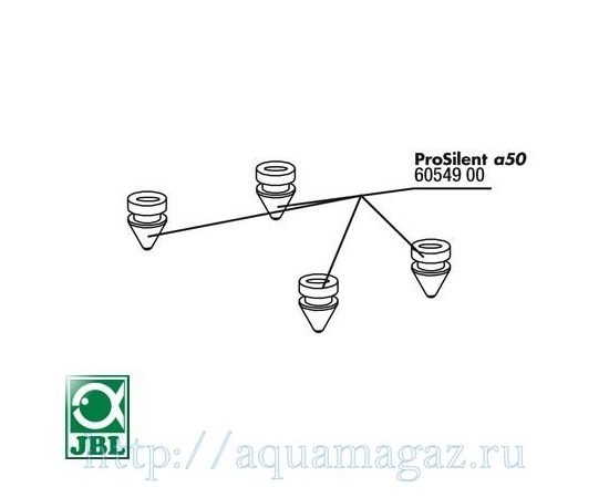 Резиновые ножки для компрессора ProSilent a50, 4 шт. JBL PS a50 rubber stands Резиновые ножки для компрессора ProSilent a50, 4 шт. JBL PS a50 rubber stands