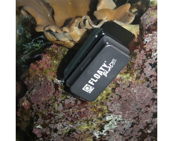 Плавающий магнитный скребок с лезвием для чистки толстых стекол от водорослей JBL Floaty XL Blade